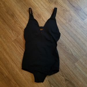 Rarr Designs Black Pole Dance Bodysuit - Sz M